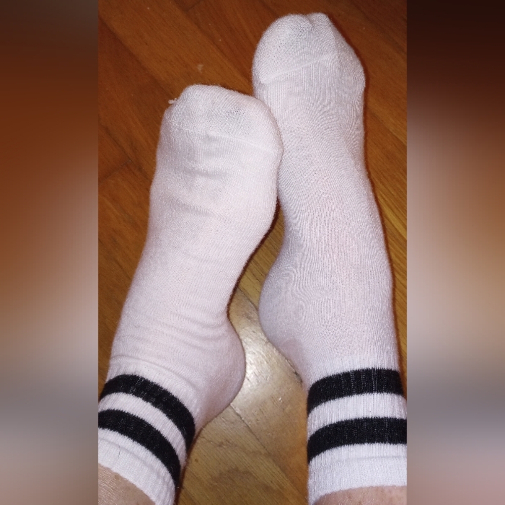 White Gym Socks    PO